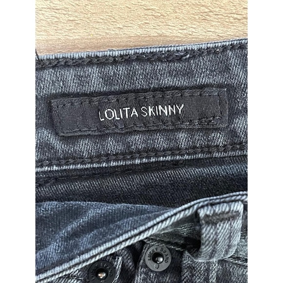 Lucky Brand Lolita Skinny Dark Grey Stretch Jeans Size 12/31 - Picture 3 of 8